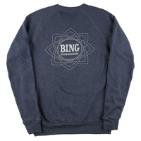 MANDALA II Premium Crew Sweatshirt - Navy